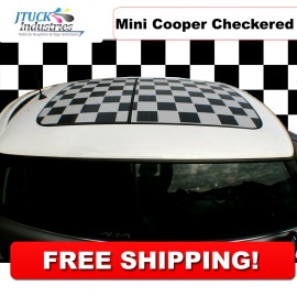 Mini Cooper Checkered Sun Roof Kit